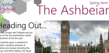The Spring Issue of the Ashbeian is Out Now