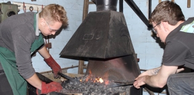 Blacksmith Jack Forges New Links with School