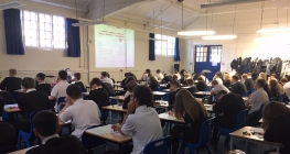 Year 11s Practise Exam Technique in 'Walk and Talk' Mock