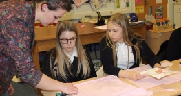 Textiles Students Have Upcycling in the Bag