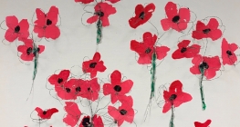 Remembrance Artworks Go on Display around Ashby