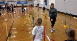 Ashby Students are Good Sports for Primary Pupils