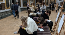 Art Students Descend on London