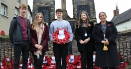 Poppies Commemorate Sacrifice of Former Students
