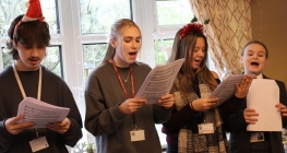 Choir Takes Carols to Care Home Residents